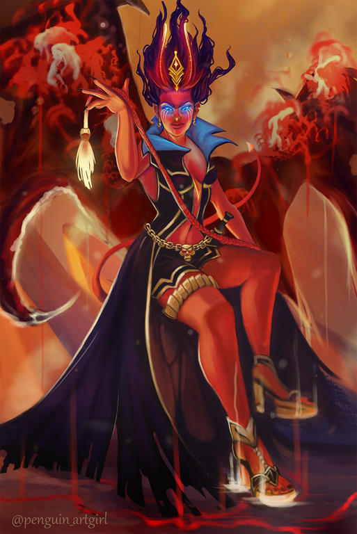 Fanart Full-body | Complicated background | Details 120$